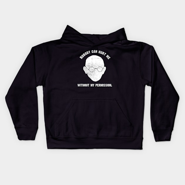 Black Lives Matter- Nobody Can Hurt Me Kids Hoodie by karutees